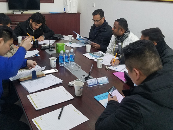 印度客戶來(lái)訪考察